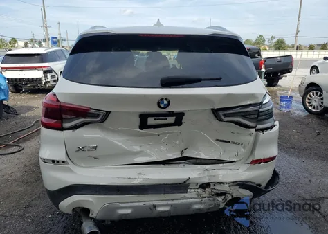 2020 BMW X3 Sdrive30I z USA, uszkodzony, nr VIN 5UXTY3C04L9C23761